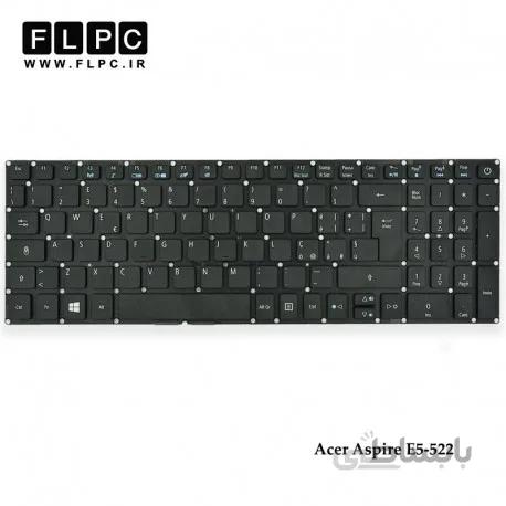 کیبورد لپ تاپ ایسر E5-522 اینتر کوچک-بدون فریم Acer Aspire E5-522 Laptop Keyboard