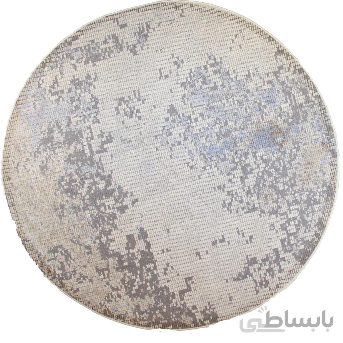 فرش گرد نقش کهن آنجل کلکسیون کالرفول کد 1326