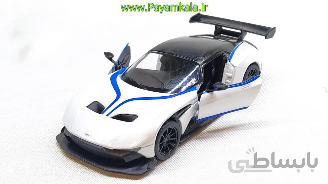 ماشین فلزی استون مارتین (ASTON MARTIN-S VULCAN KINSMART) سفید