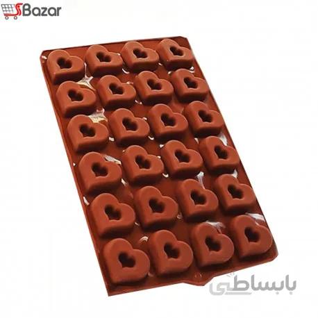 قالب سیلیکونی ساوارین طرح قلب