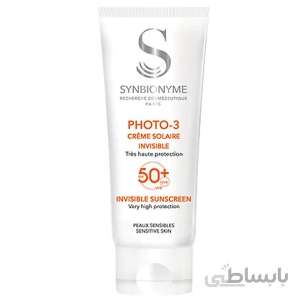 ضد آفتاب ضد لک فتو 3 +SPF50 سین بیونیم ا Photo3 Anti Brown Spot Sun Care SPF50 SYNBIONYME