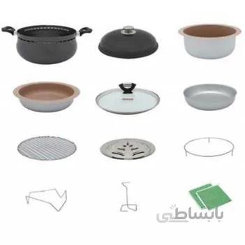 سرویس غذاپز همه کاره ناخ مدل 11 پارچه 12 نفره