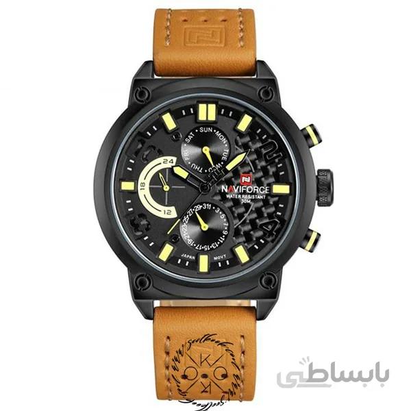 ساعت مچی مردانه نیوی فورس مدل NAVIFORCE NF9068 B/B/Y