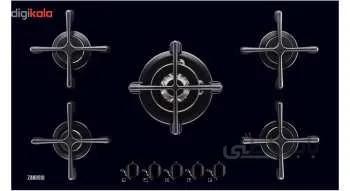 اجاق گاز صفحه ای زانوسی مدل ZGO96524BA ا ZANUSSI ZGO96524BA Glass Built In Hob