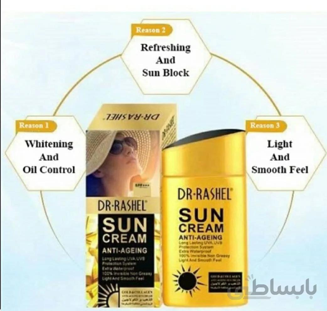 کرم ضد آفتاب دکتر راشل Anti Ageing spf60
