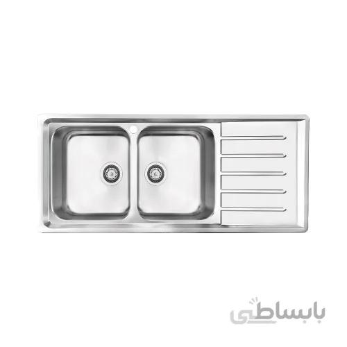 سینک استیل روکار بلانتون مدل KS3151L/R اقساطی - 12 ماهه - 36 ماهه - خرید فقط با کارت اعتباری خرید کالا تا سقف 50 میلیون تومان