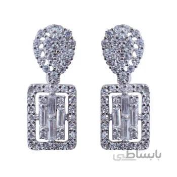 گوشواره نقره زنانه کد gzn_128
