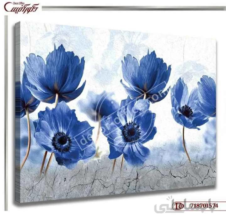 تابلو دیواری گل 1574 ا Flower wall painting 1574