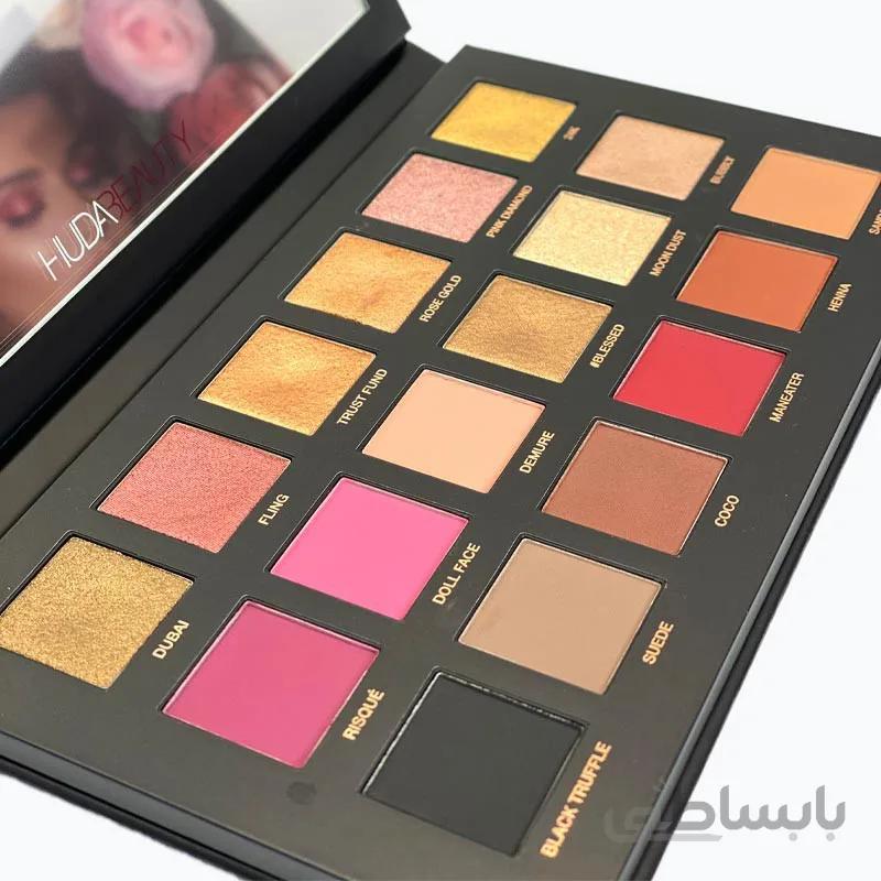 پالت سایه هدی بیوتی مدل Rose Gold