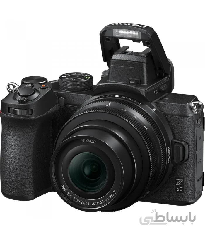 دوربین دیجیتال بدون آینه نیکون مدل Z50 به همراه لنز 50-16 میلی متر ا Z50 Mirrorless Digital Camera With 50-16 mm Lens