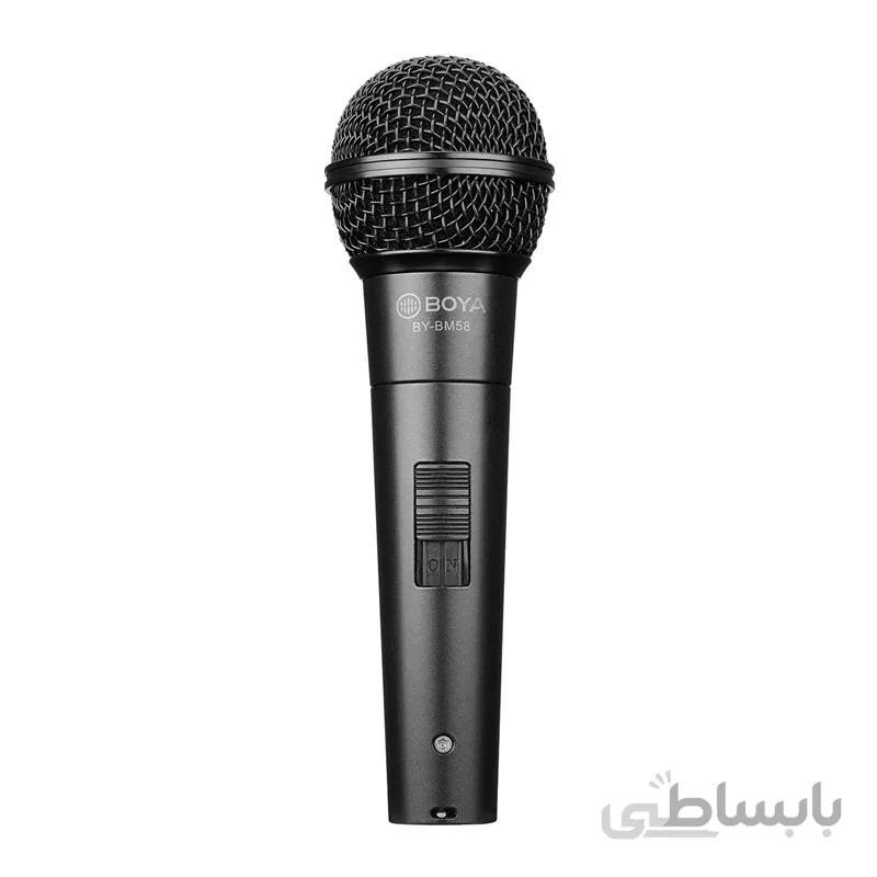 میکروفون بویا BM58 ا BOYA BM58 Cardioid Microphone