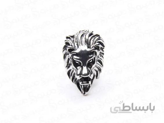 انگشتر طرح شیر خشمگین 12458