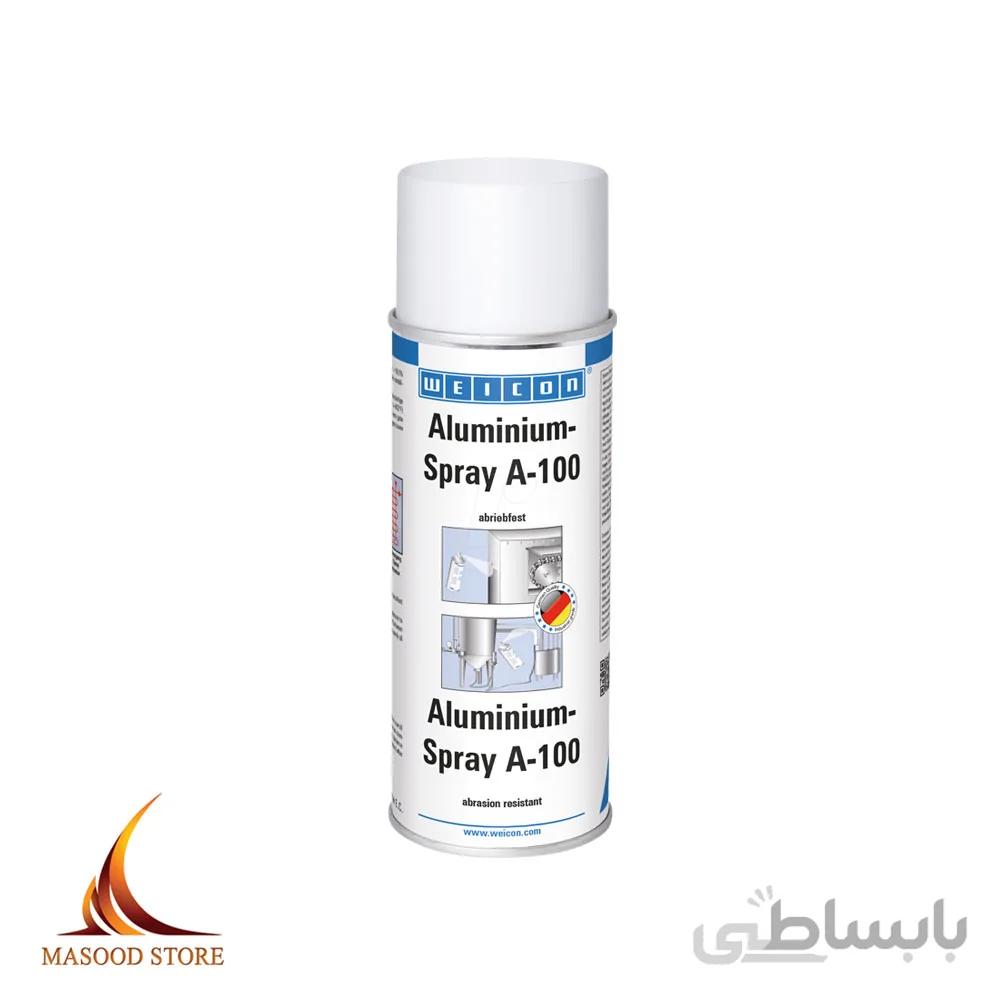 اسپری آلومینیوم A-100 ویکون WEICON