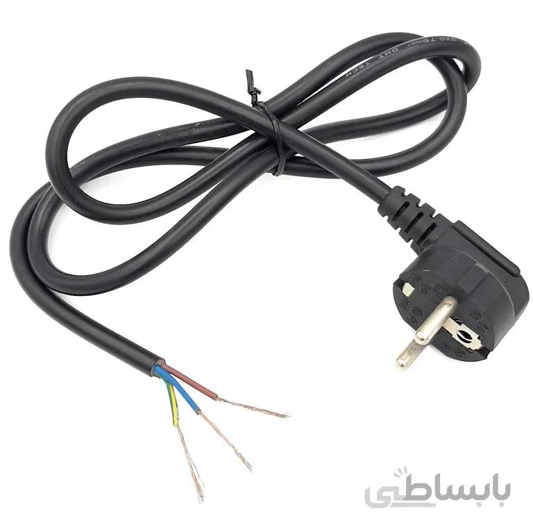 کابل برق تعمیری ارت دار 1متری 3×0.75mm مرغوب
