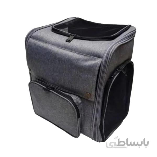 کیف حمل حیوانات خانگی طوسی مدل SH72 برند ADI