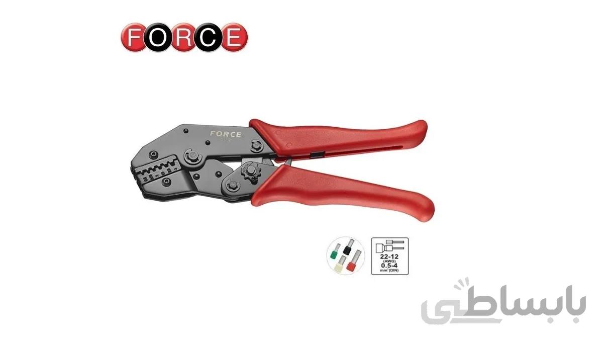 انبر پرس کابلشو فورس (محدوده پرس کابل از 0.5 تا 4 میلی متر) – FORCE مدل 6802