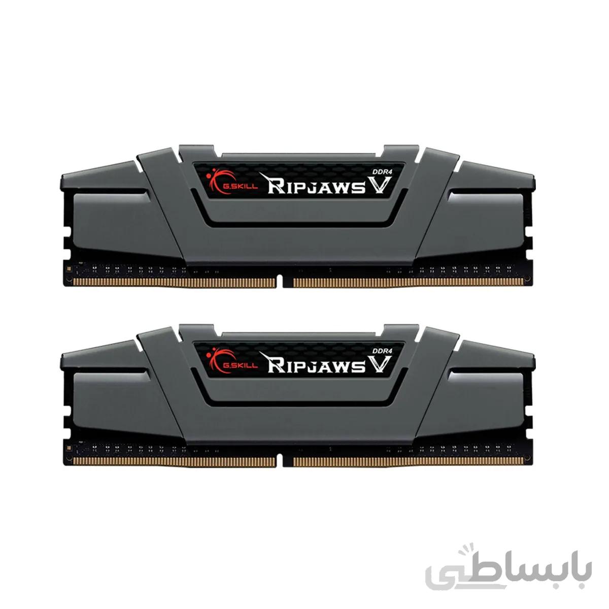 رم دسکتاپ DDR4 جی اسکیل 3200MHZ مدل Ripjaws V دو کاناله با ظرفیت 16GB