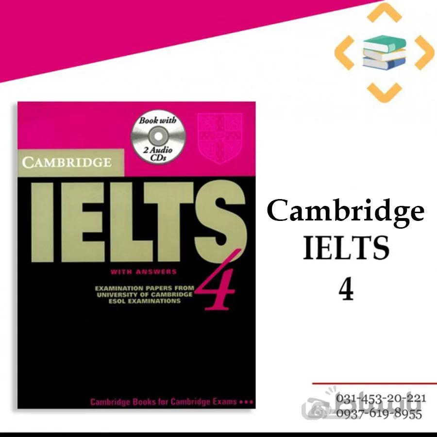 کتاب زبان Cambridge IELTS 4 ا Cambridge IELTS 4