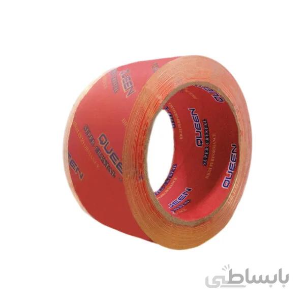 چسب کریستال 90 یارد کوئین قرمز 52 میکرون