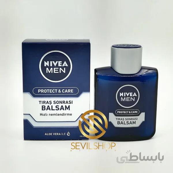 افتر شیو بالسام نیوا مدل Protect and care حجم 100 میل