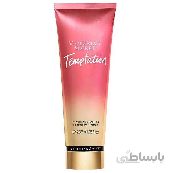 لوسیون بدن ویکتوریا سکرت اورجینال مدل تمپتیشن | Victoria’s Secret Temptation | حجم ۲۳۶ میل ا Victoria's Secret Temptation Body Lotion for Women 236ml