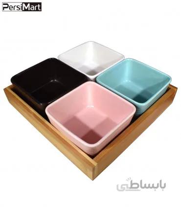 اردو خوری مربعی 5 تکه کد 216
