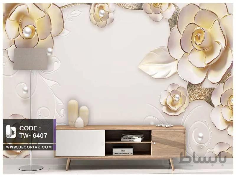 پوستر دیواری پشت تلویزیون کد TW-6407