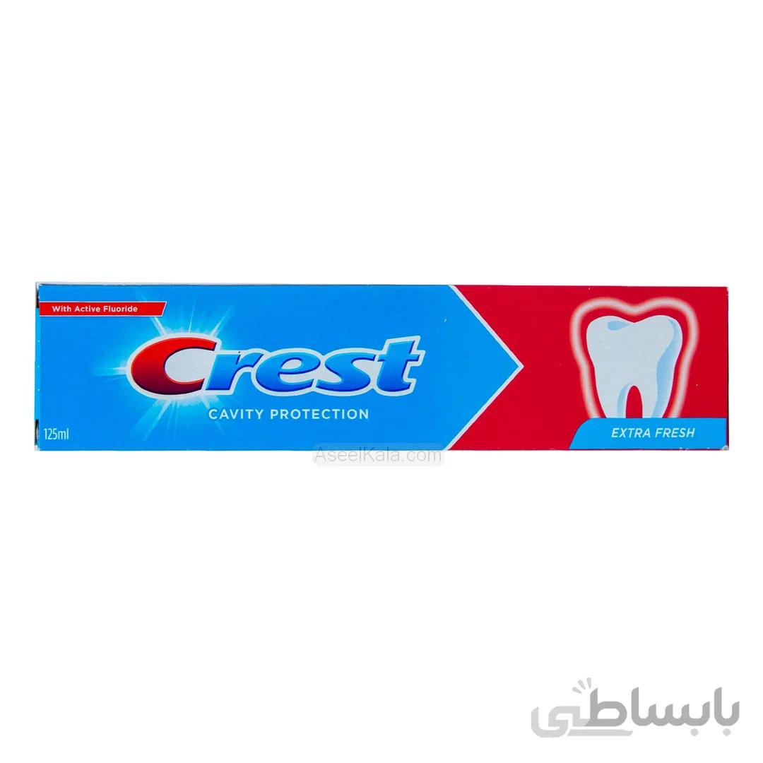خمیر دندان کرست Crest مدل Extra Fresh آلمانی 125 میل