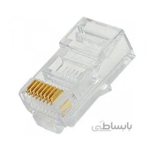 کانکتور Cat6 UTP AMP مدل PN بسته ۱۰۰ عددی (سوکت)