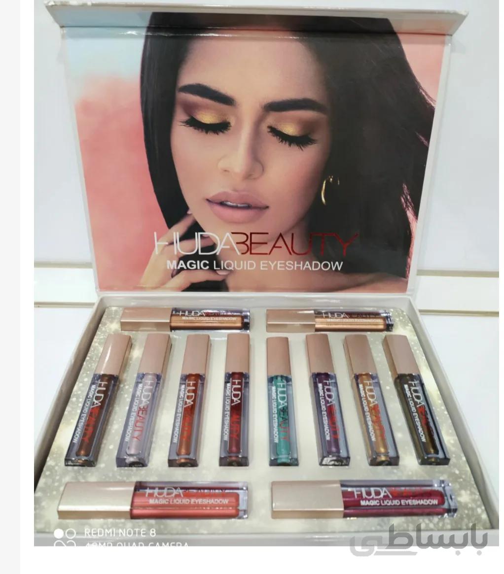 پک سایه مایع چشم گلیتر شاین هدی بیوتی HUDABEAUTY