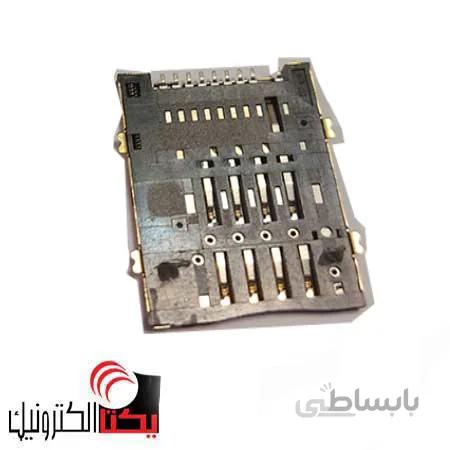 سوکت سیم کارت فلزی فشاری 8 پین