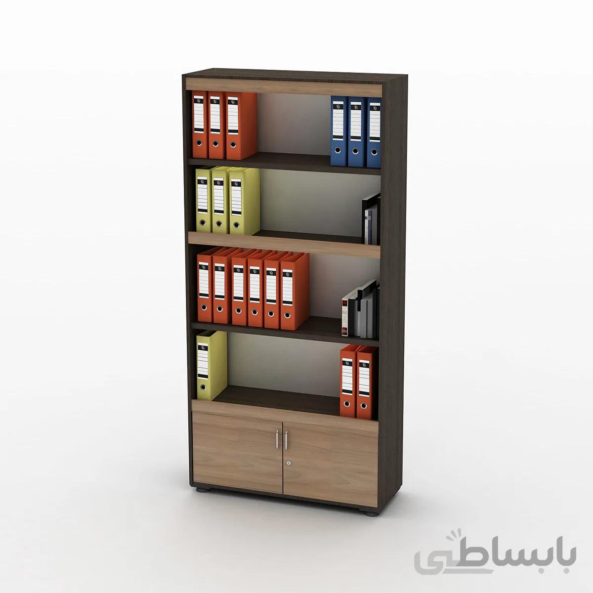 کتابخانه طبقه ثابت کمد دار GK201