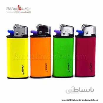 فندک کپکس طرح رنگی براق