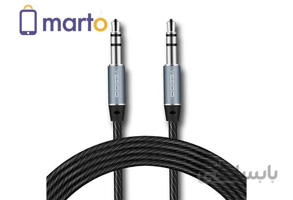 کابل رابط صدا AUX یسیدو مدل CA-05 طول 1 متر ا YESIDO CA-05 AUX Audio Cable
