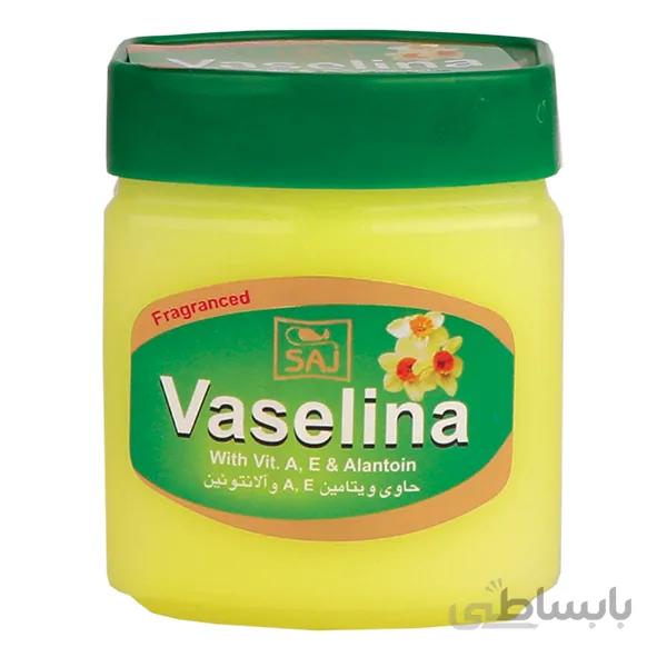کرم وازلین ویتامینه ساج معطر حجم ۱۲۵ میلی لیتر