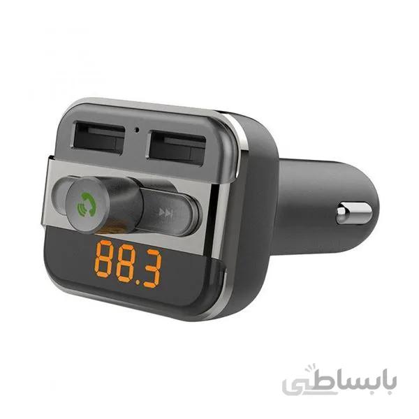 پخش کننده FM خودرو پرودو- َشارژرز فندکی ا Porodo Wireless Hands-Free Car Kit With Built-In FM Transmitter 3.4AMP (15W)