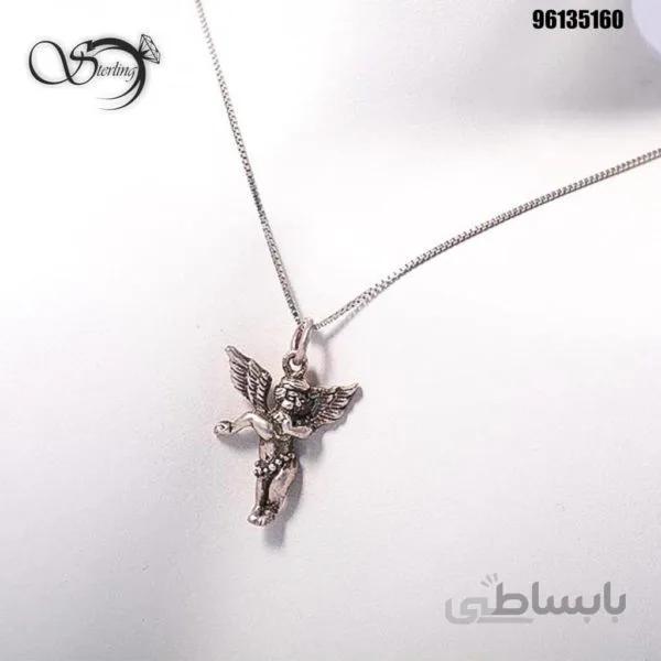 گردنبند فرشته نقره کد:۱۲۴۰