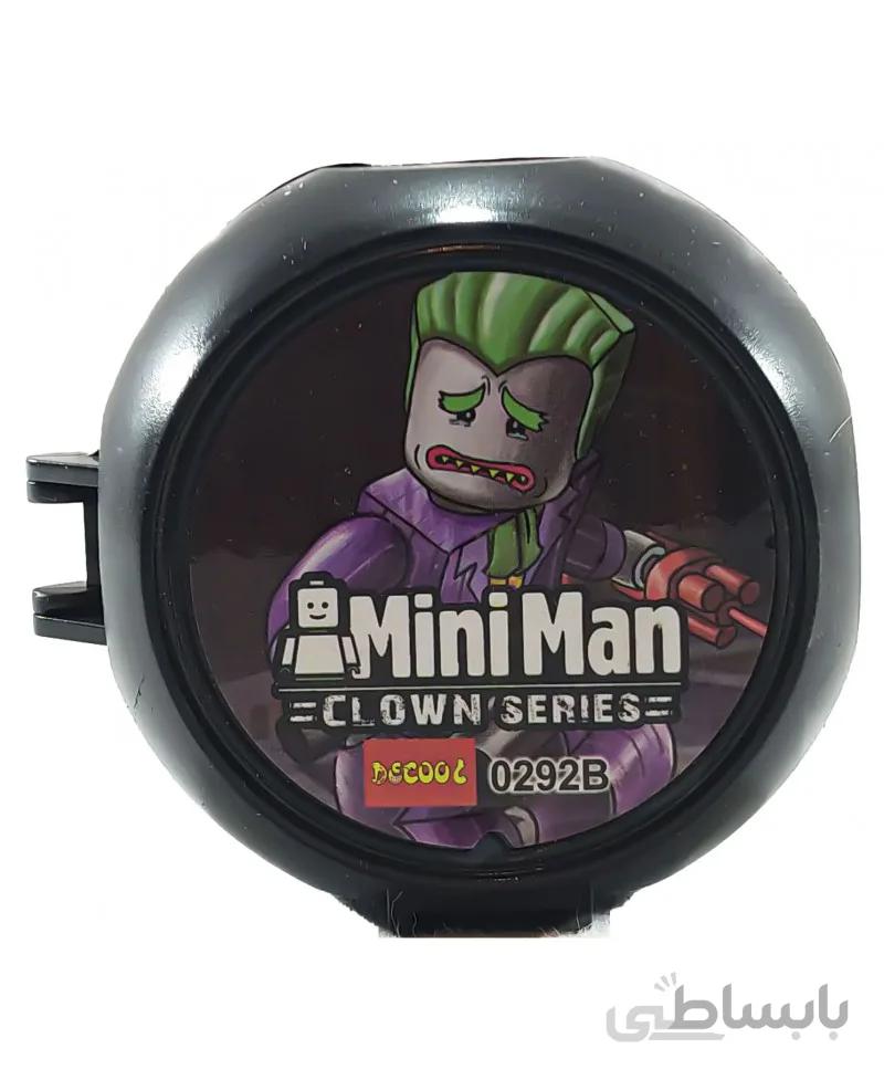 لگو جعبه پلاستیکی و مقوایی جوکر Joker غمگین