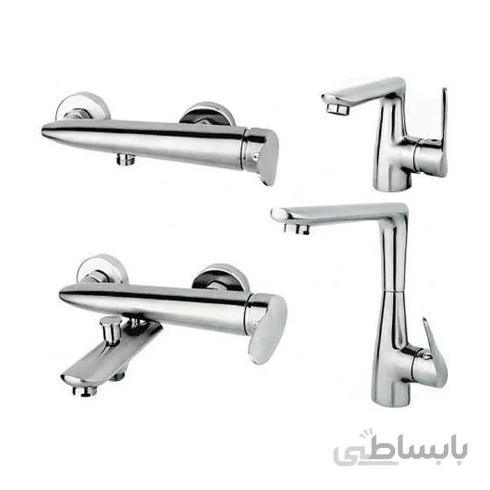 شیرآلات رابیت مدل راسان کروم مات