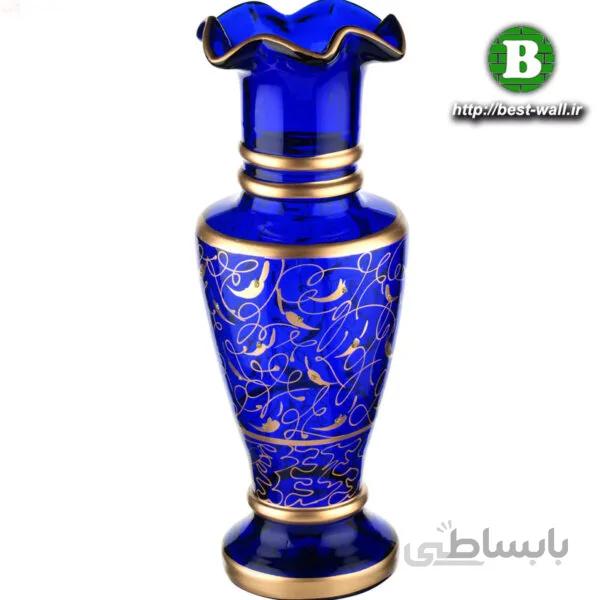 گلدان لاجوردی کد 104
