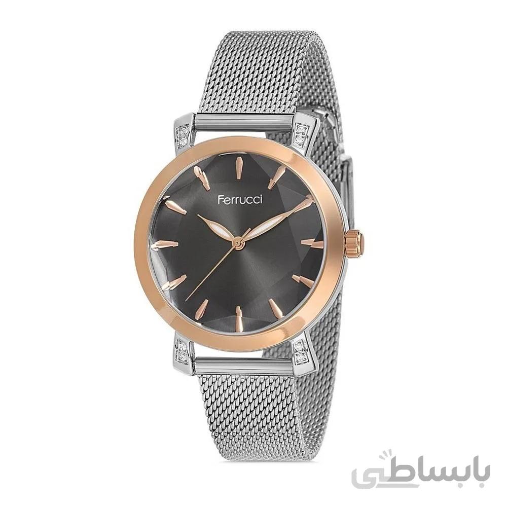 ساعت مچی عقربه ای زنانه برند فروچی Ferrucci مدل FC 13910M.05