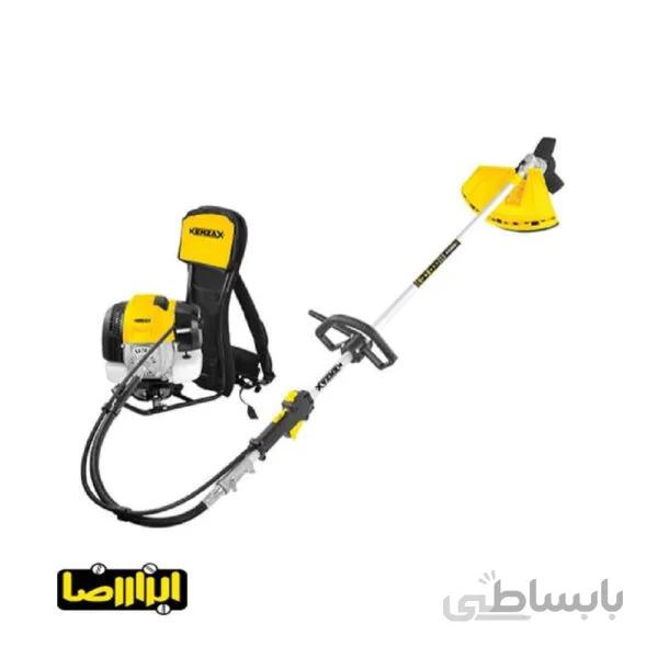 علف زن بنزینی کوله ای کنزاکس مدل KBP-252
