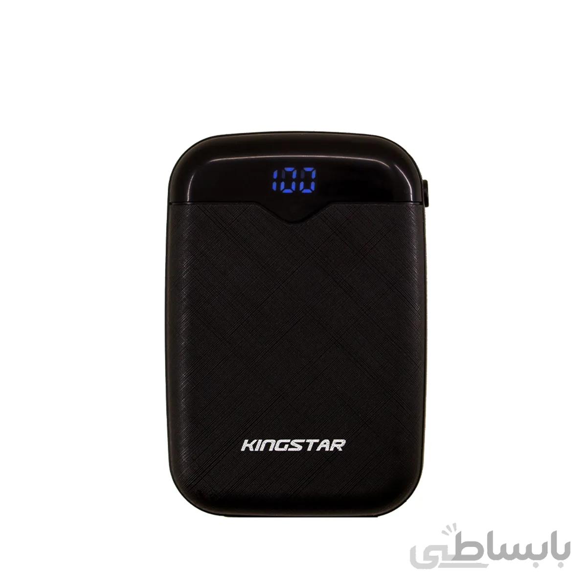 پاور بانک کینگ استار مدل KP10012 با ظرفیت 10000 میلی آمپر ساعت ا Kingstar KP10012 10000mAh Power Bank