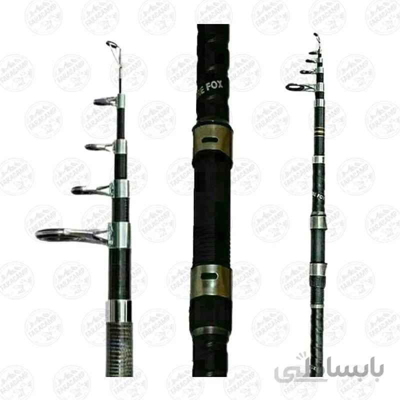 چوب ماهیگیری تلسکوپی کربن فایر فاکس ۲۴۰ سانتی متر