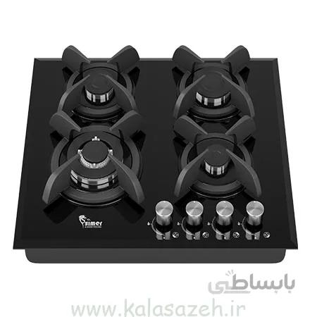 اجاق گاز شیشه ای سیمر G410