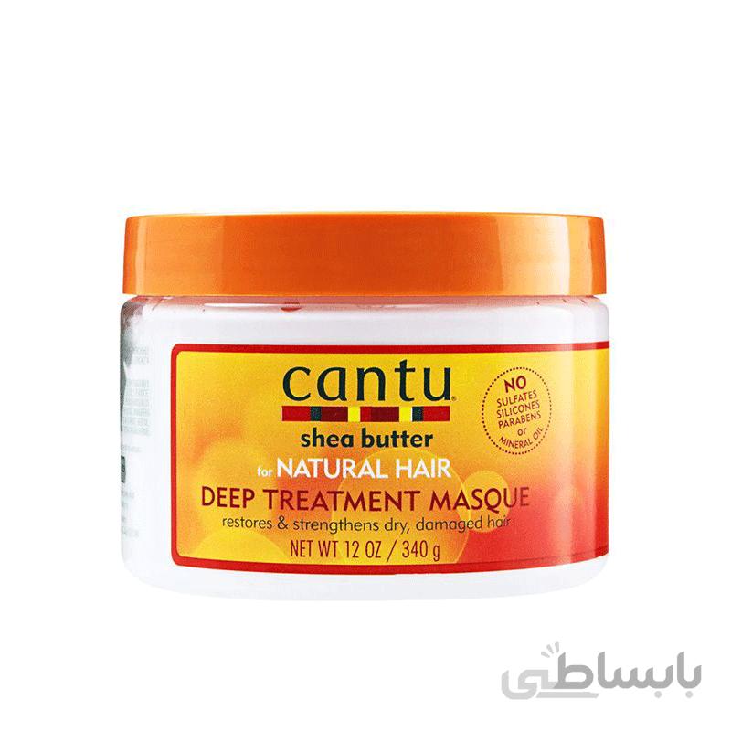 ماسک مو طبیعی و عمیق شی باتر کانتو موهای فر Cantu Shea Butter For Natural Hair Deep Treatment Masque 340g