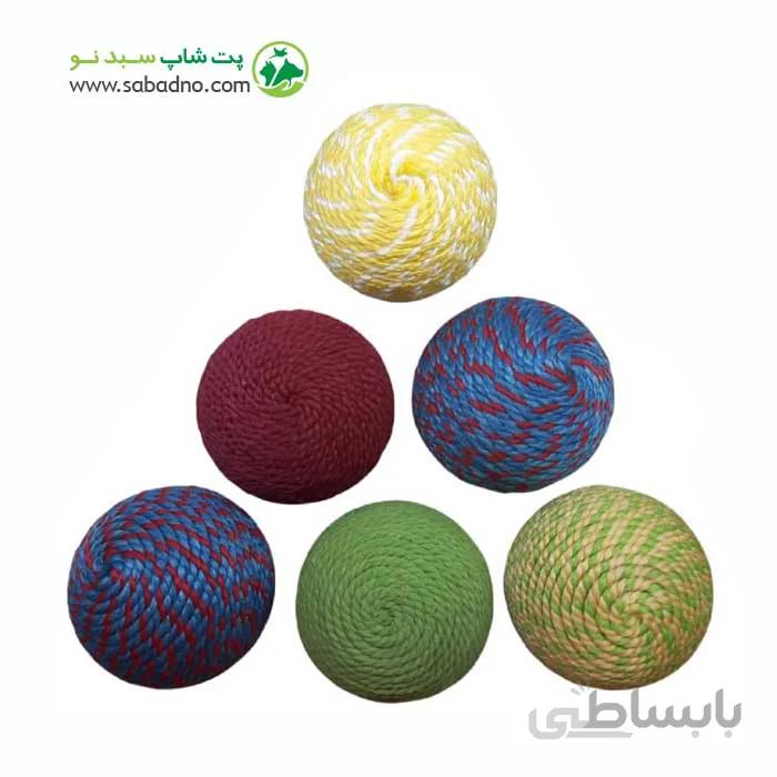 توپ کنفی سگ و گربه تو پر