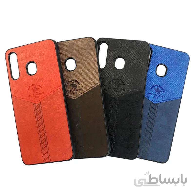 قاب چرمی طرحدار سامسونگ Samsung A20/A30