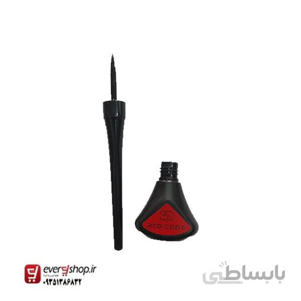 خط چشم خمره ای فوق مشکی رد کد RED CODE