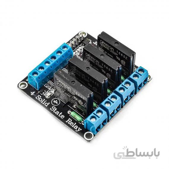 ماژول رله 5 ولت چهار کانال